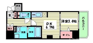 ファーストフィオーレ心斎橋イーストの物件間取画像